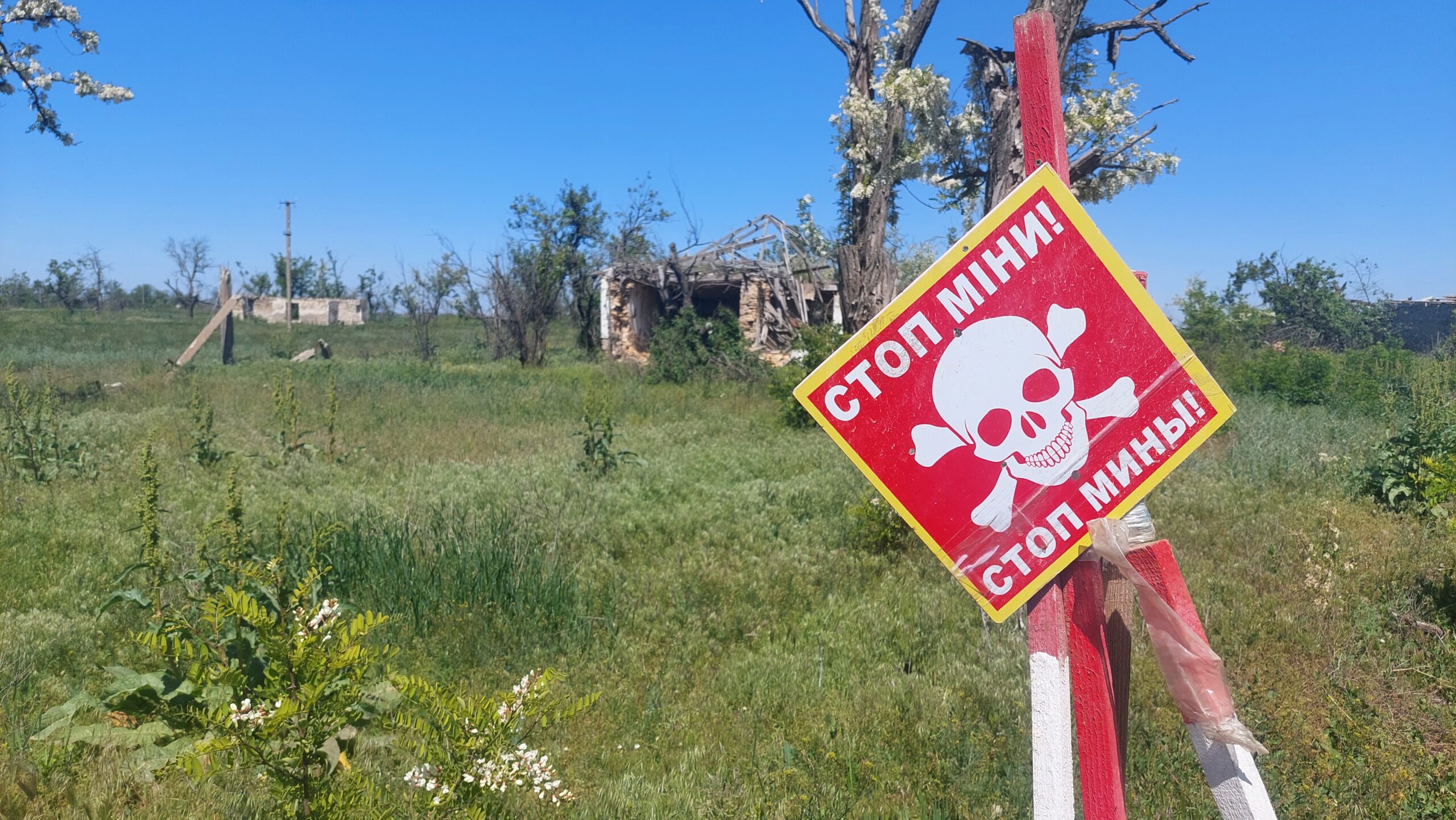 Ukraine/Russia: Investigate use of anti-personnel mines left after Russian occupation as possible war crimes