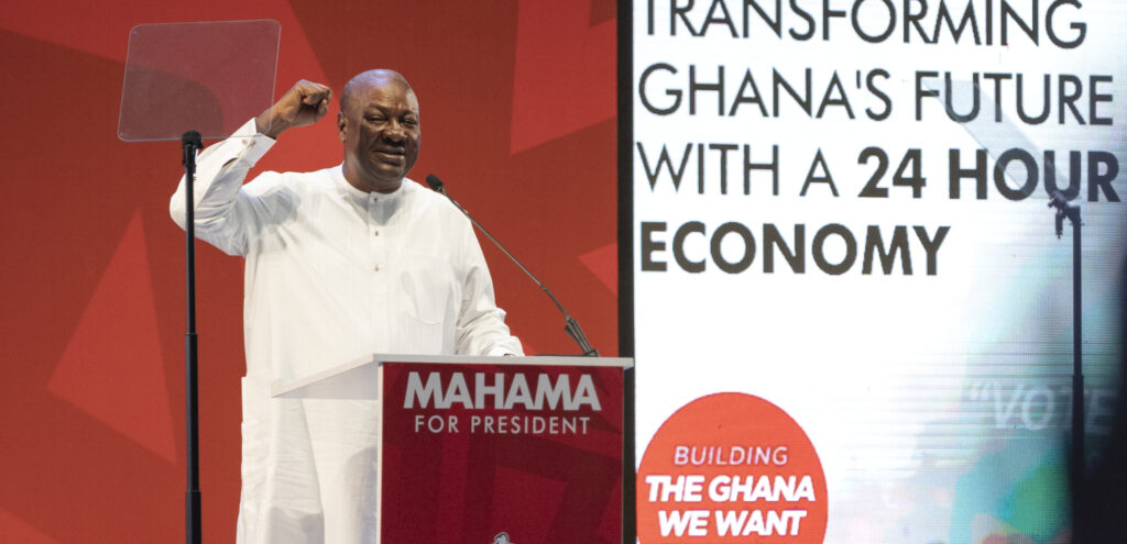 New President of Ghana John Mahama